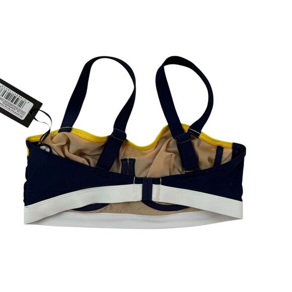 NEW Pour Moi Palm Springs Hidden Underwired Cami Bikini Top 34DD Blue - Picture 4 of 11